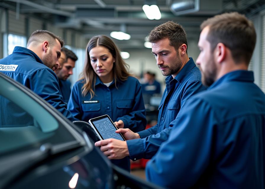 Tecnología y capacitación automotriz