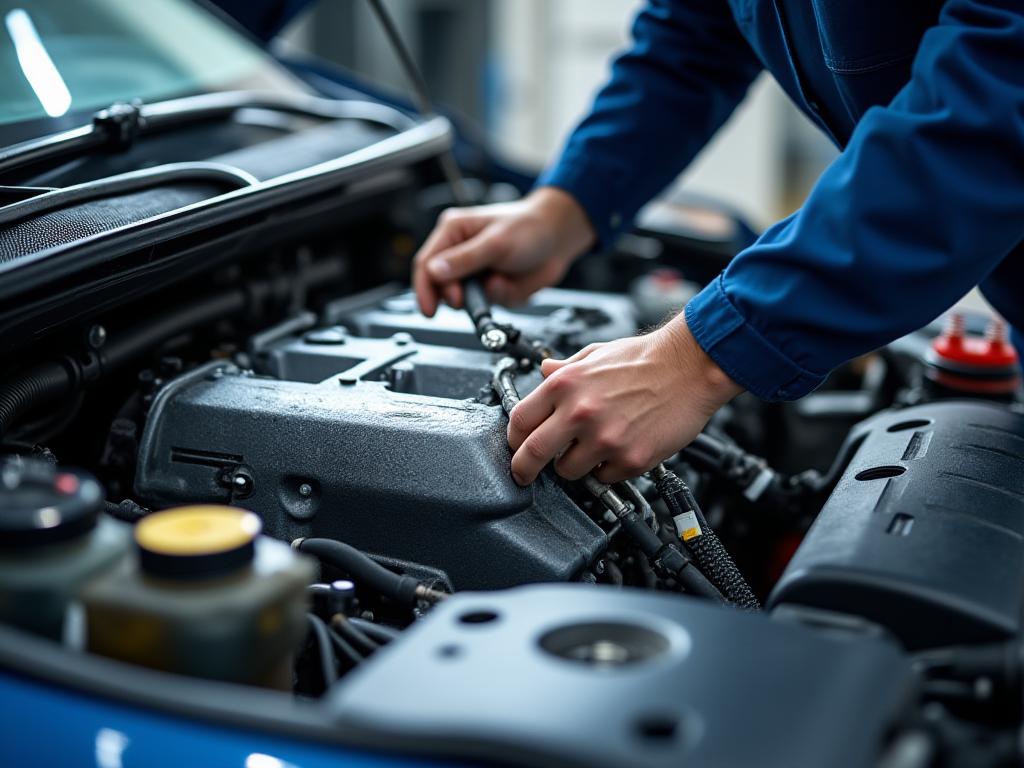 Limpieza profesional de motor